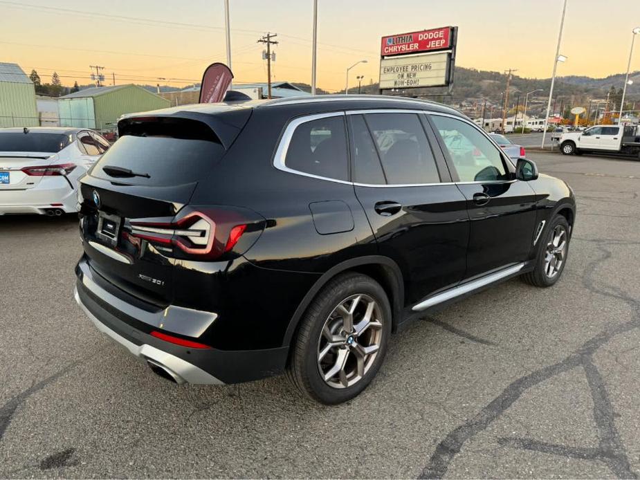 used 2022 BMW X3 car, priced at $33,495