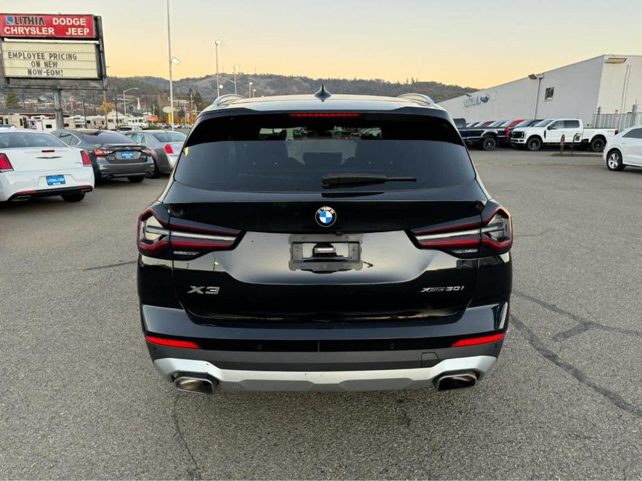 used 2022 BMW X3 car, priced at $33,495