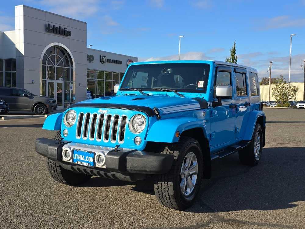 used 2017 Jeep Wrangler Unlimited car, priced at $23,745