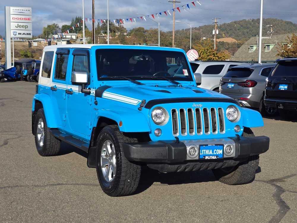 used 2017 Jeep Wrangler Unlimited car, priced at $23,745