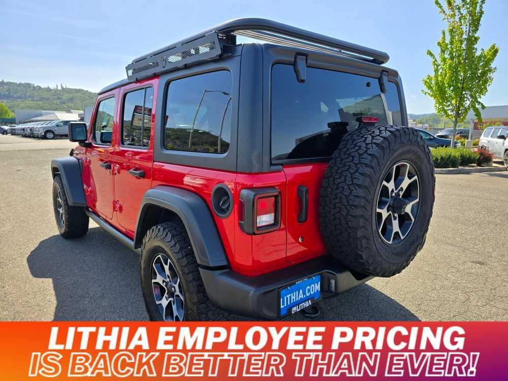 used 2020 Jeep Wrangler Unlimited car, priced at $26,495