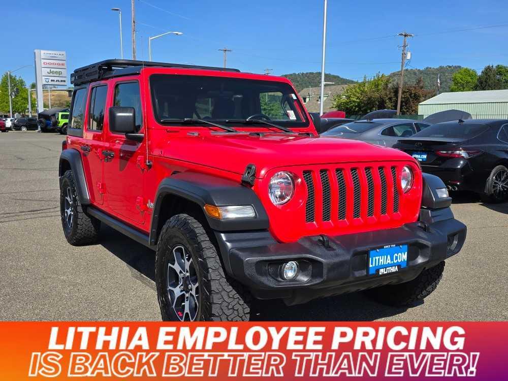 used 2020 Jeep Wrangler Unlimited car, priced at $26,495