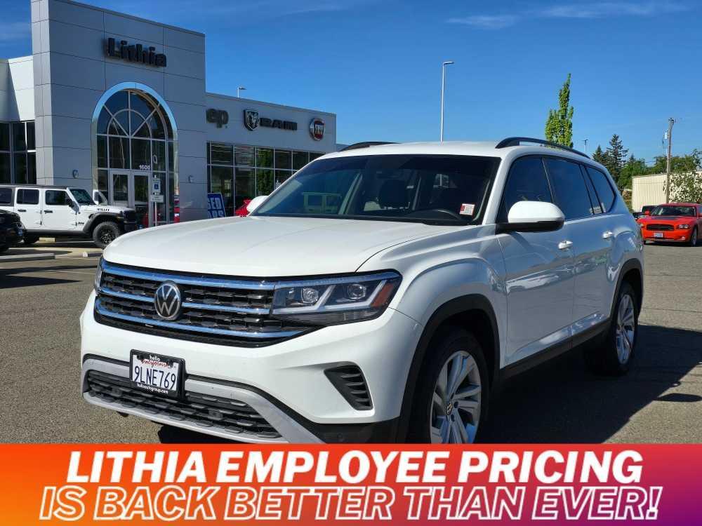 used 2021 Volkswagen Atlas car, priced at $27,495