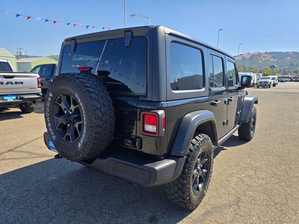 used 2021 Jeep Wrangler Unlimited car, priced at $31,995