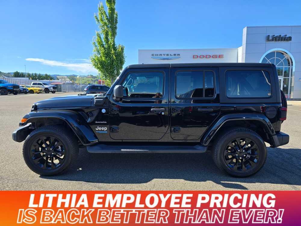 used 2022 Jeep Wrangler Unlimited 4xe car, priced at $43,995