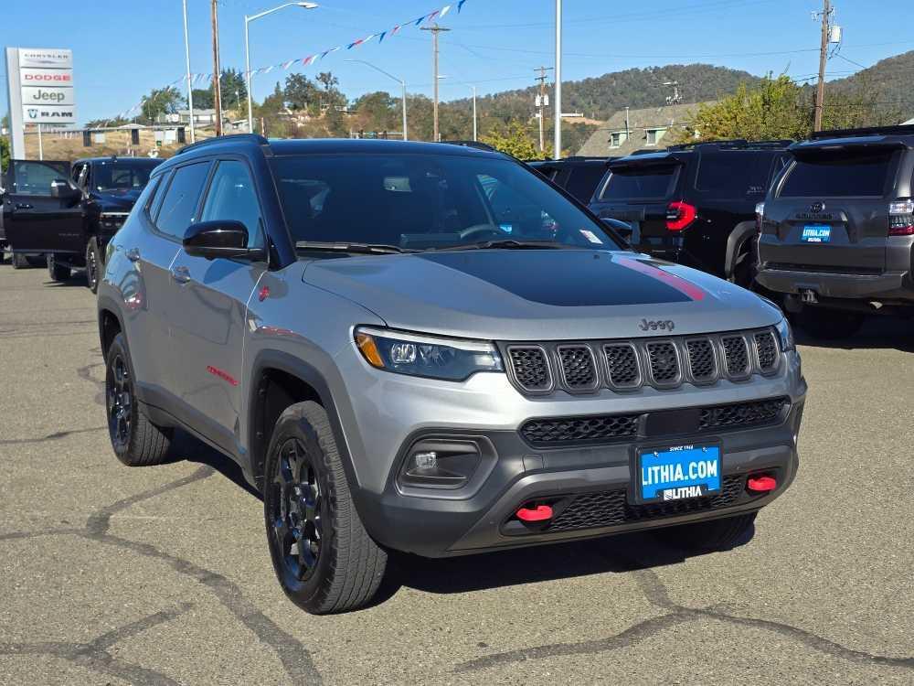 used 2023 Jeep Compass car, priced at $29,245
