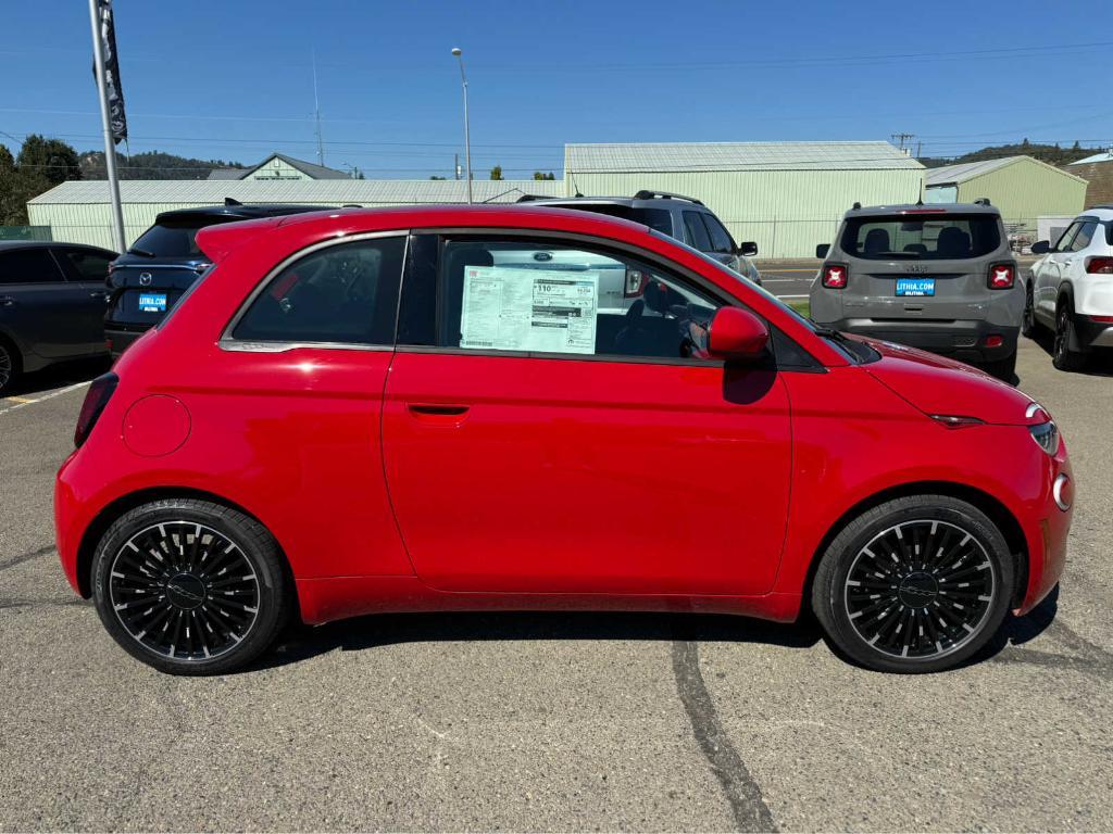 new 2024 FIAT 500e car, priced at $29,995