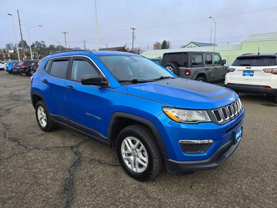 used 2021 Jeep Compass car, priced at $17,995