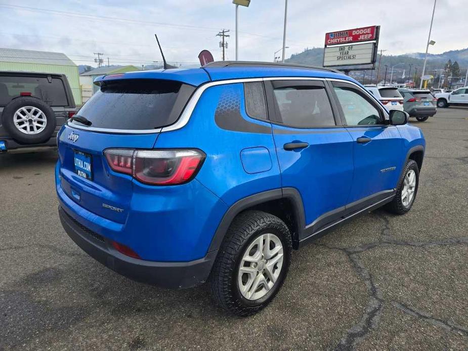 used 2021 Jeep Compass car, priced at $17,995