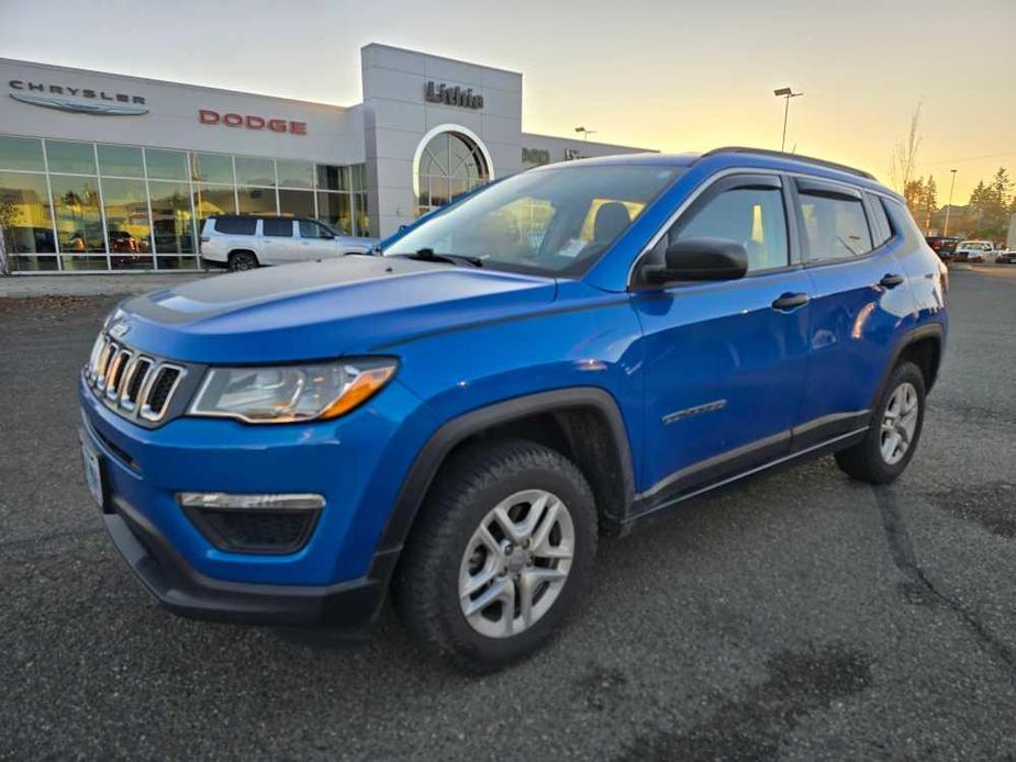 used 2021 Jeep Compass car, priced at $19,995