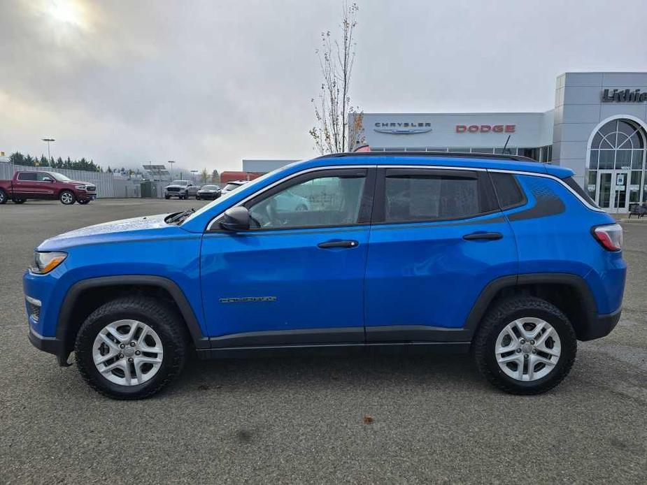 used 2021 Jeep Compass car, priced at $17,995