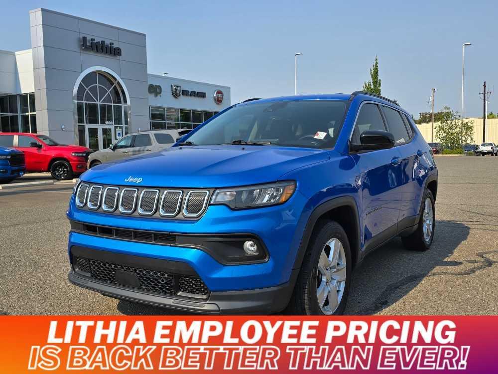 used 2022 Jeep Compass car, priced at $21,495