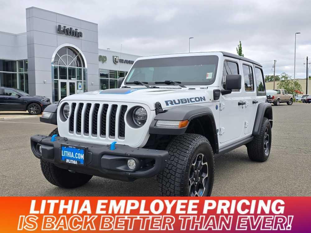 used 2022 Jeep Wrangler Unlimited 4xe car, priced at $36,995