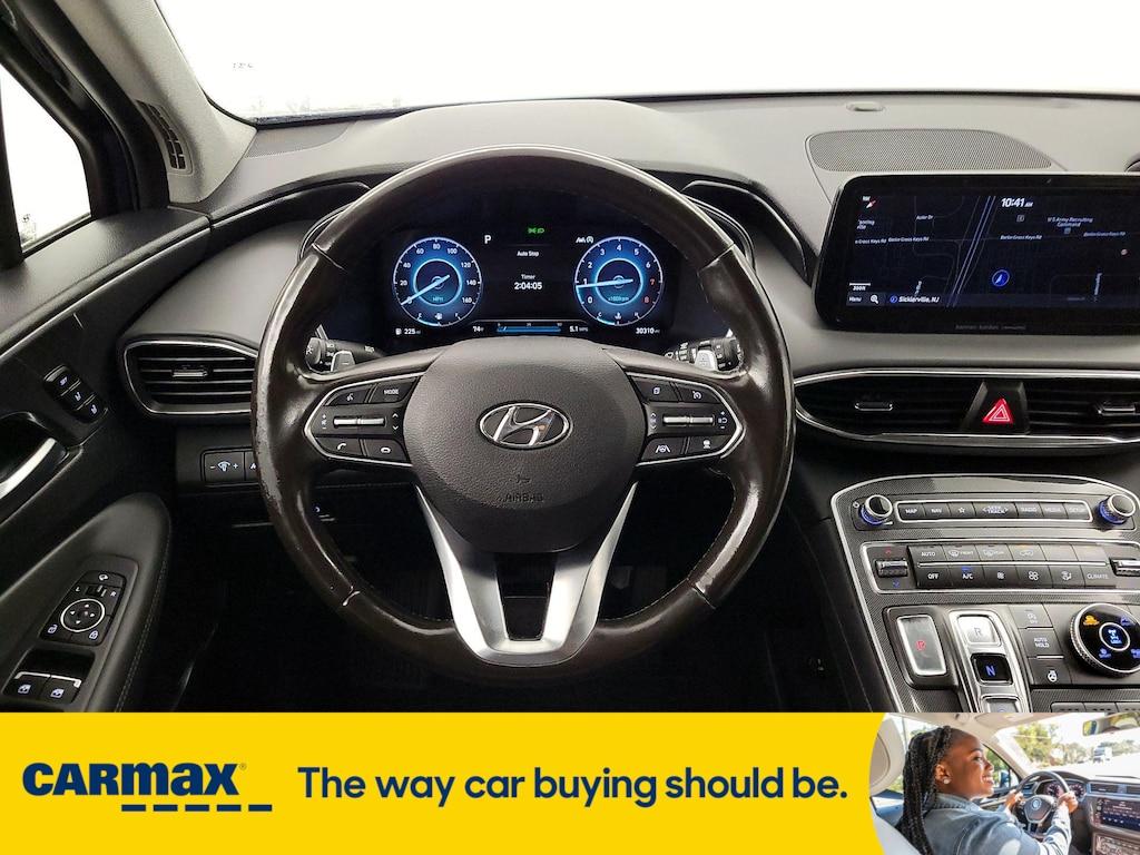 used 2021 Hyundai Santa Fe car, priced at $27,998
