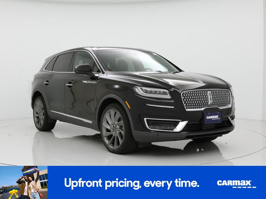 used 2019 Lincoln Nautilus car, priced at $25,998