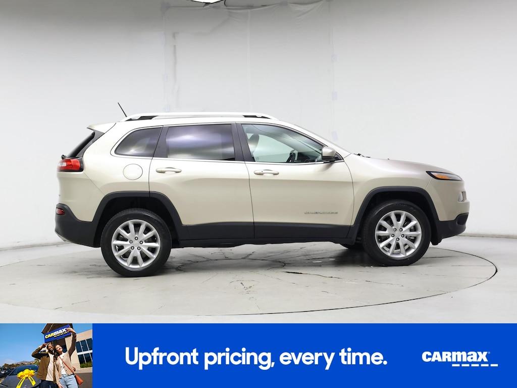 used 2014 Jeep Cherokee car, priced at $16,998