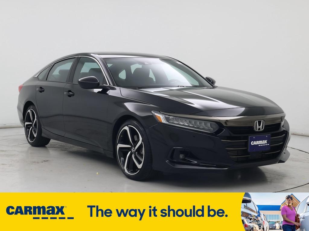 used 2021 Honda Accord car, priced at $27,998