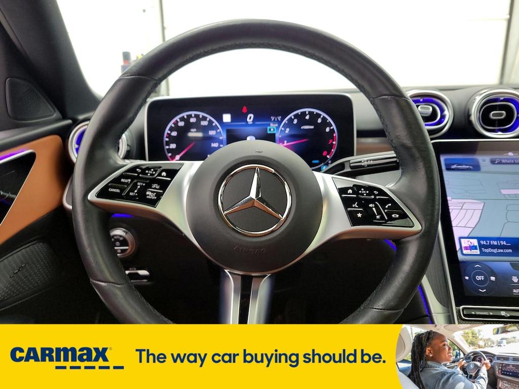 used 2023 Mercedes-Benz C-Class car, priced at $39,998