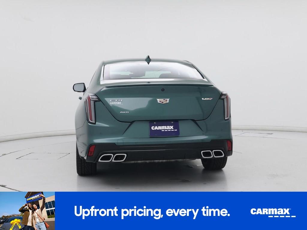 used 2025 Cadillac CT4-V car, priced at $44,998