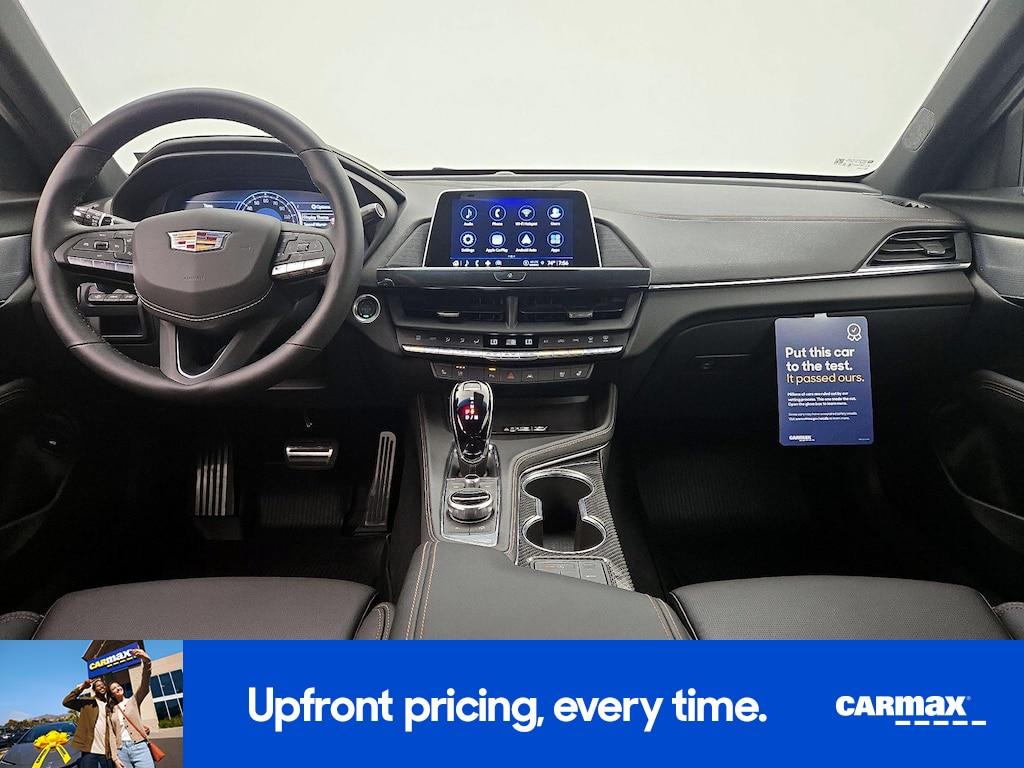 used 2025 Cadillac CT4-V car, priced at $44,998