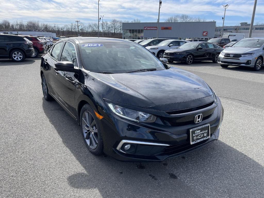 used 2021 Honda Civic car, priced at $23,417