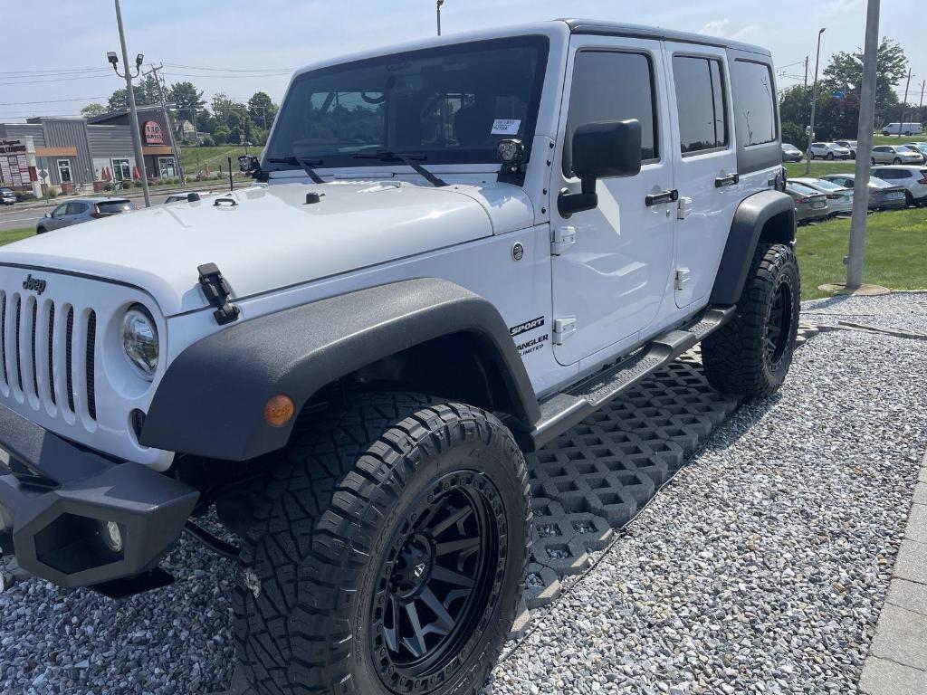 used 2017 Jeep Wrangler Unlimited car, priced at $17,995