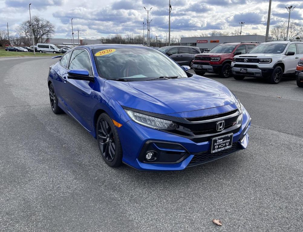 used 2020 Honda Civic Si car, priced at $24,880