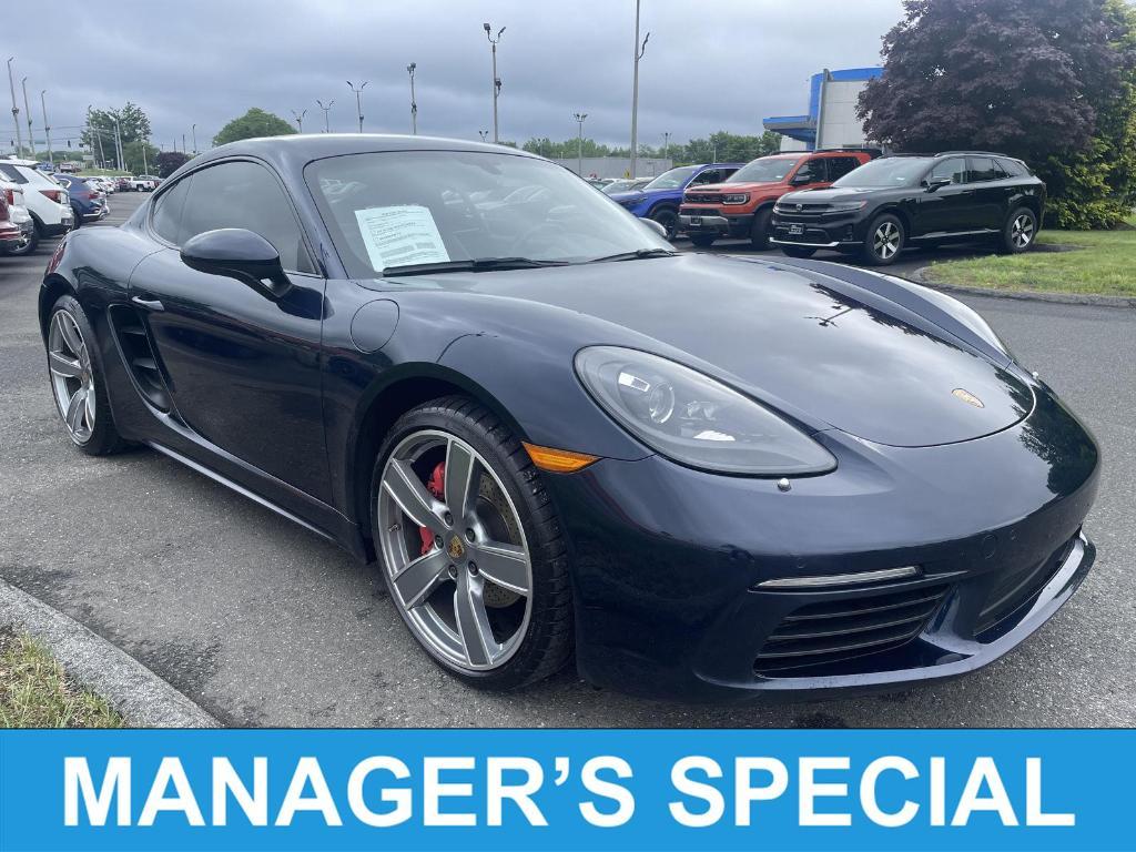 used 2018 Porsche 718 Cayman car, priced at $56,210