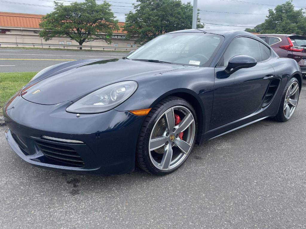 used 2018 Porsche 718 Cayman car, priced at $55,827
