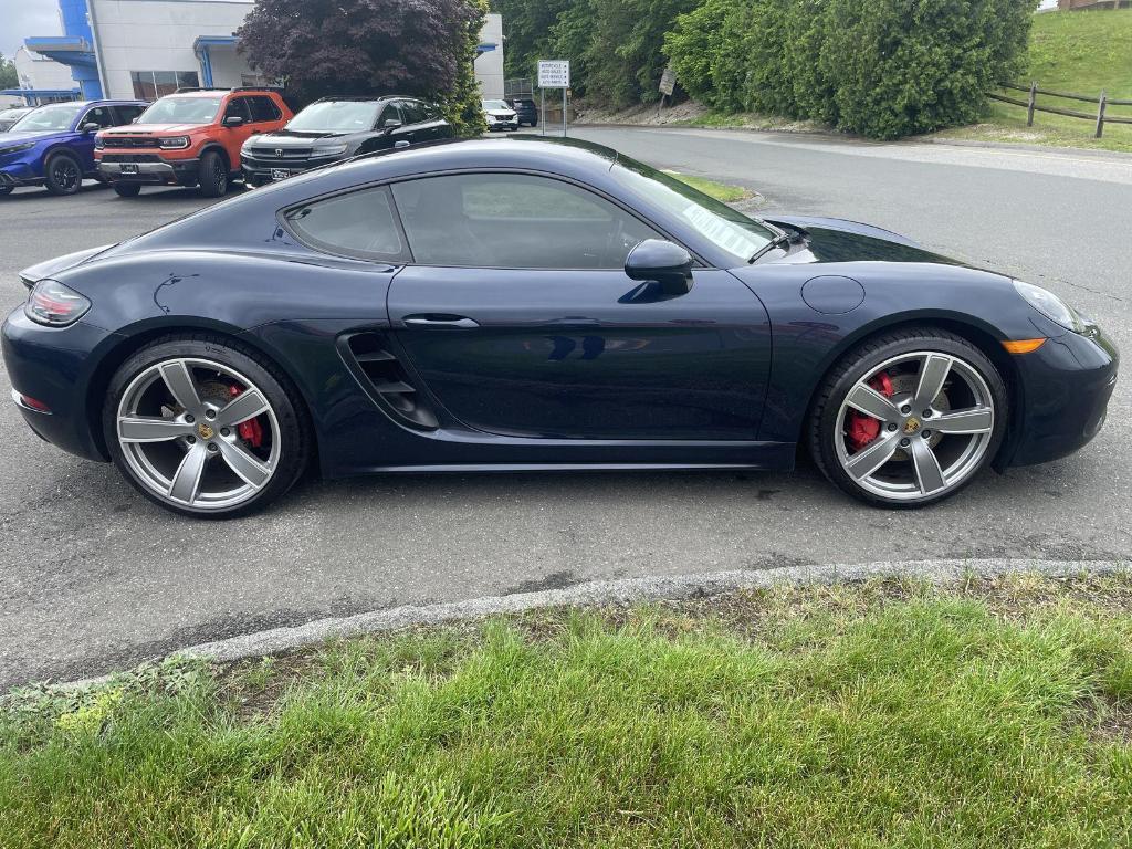 used 2018 Porsche 718 Cayman car, priced at $55,827