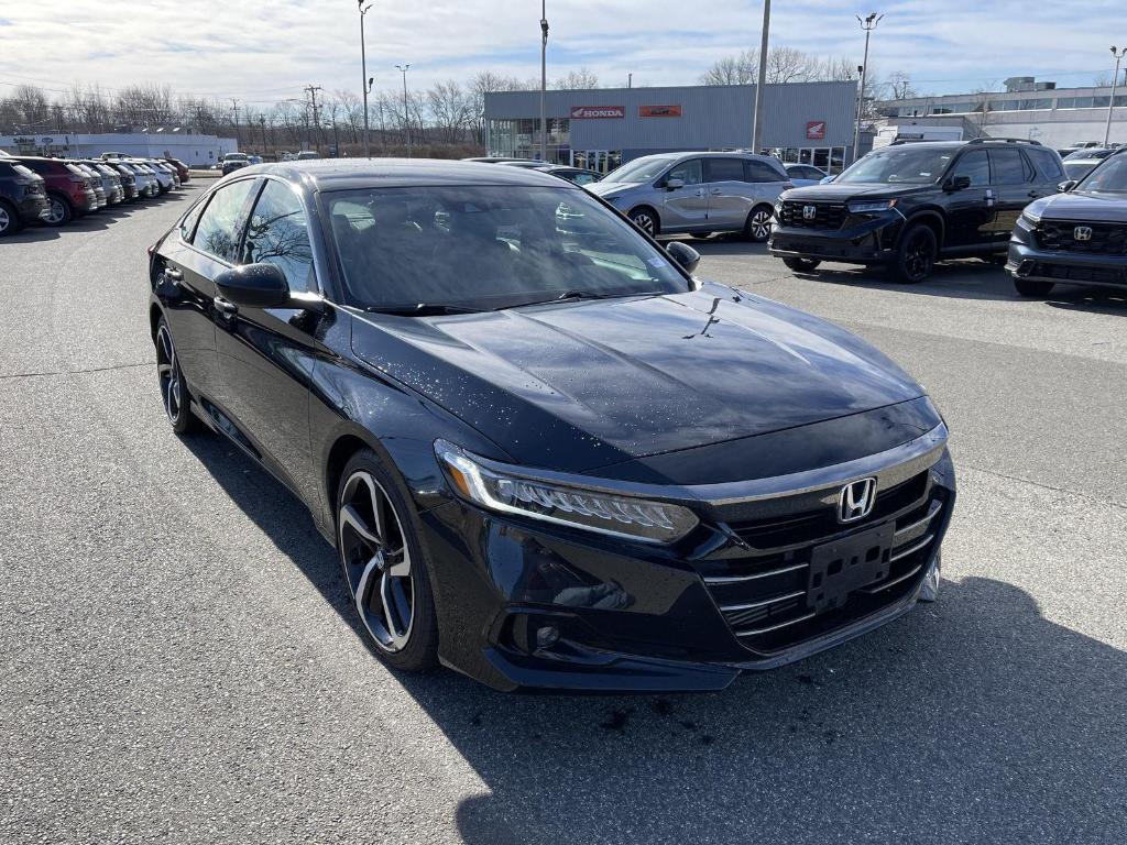 used 2021 Honda Accord car, priced at $25,612