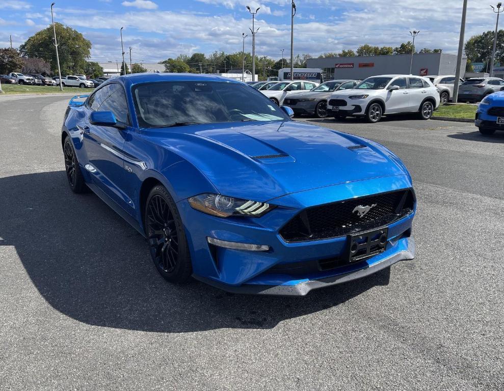 used 2021 Ford Mustang car, priced at $38,749
