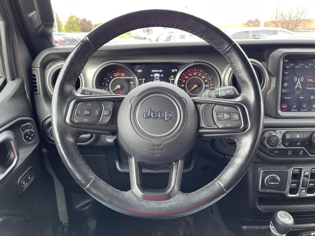 used 2021 Jeep Wrangler Unlimited car, priced at $29,780
