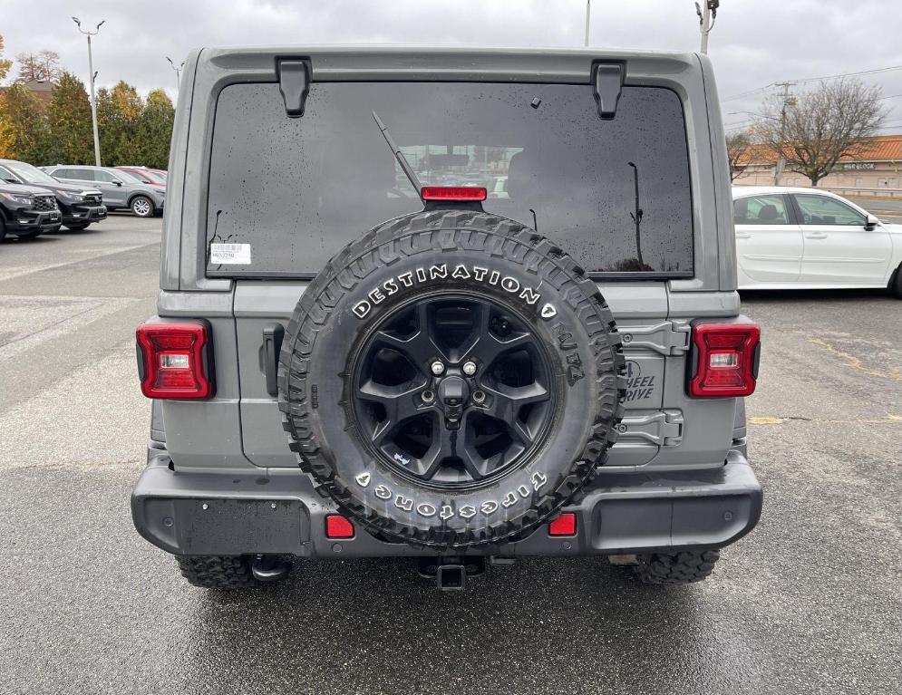 used 2021 Jeep Wrangler Unlimited car, priced at $29,780