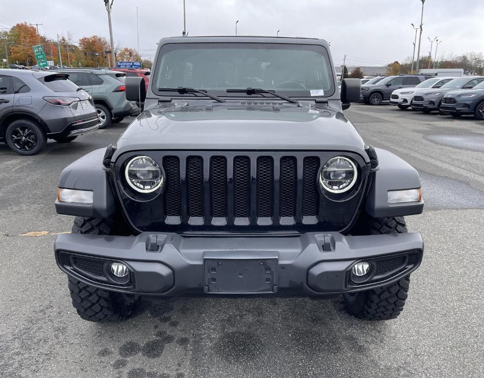 used 2021 Jeep Wrangler Unlimited car, priced at $29,780