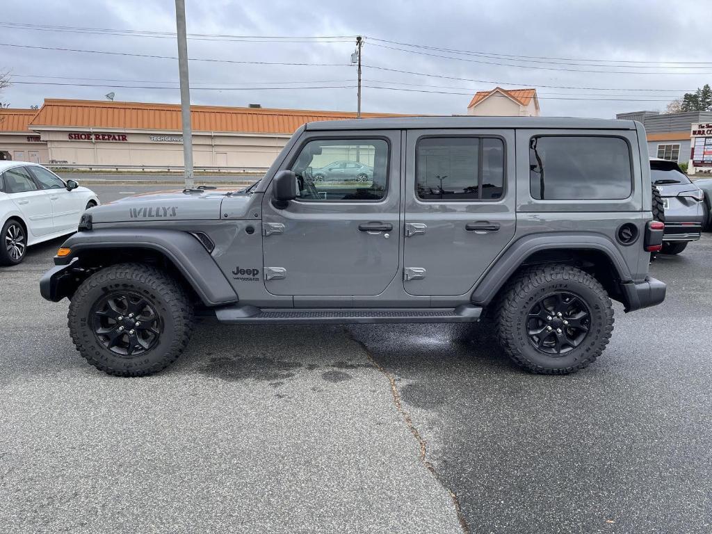 used 2021 Jeep Wrangler Unlimited car, priced at $29,780