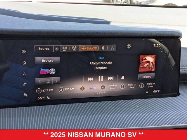 new 2025 Nissan Murano car, priced at $43,715