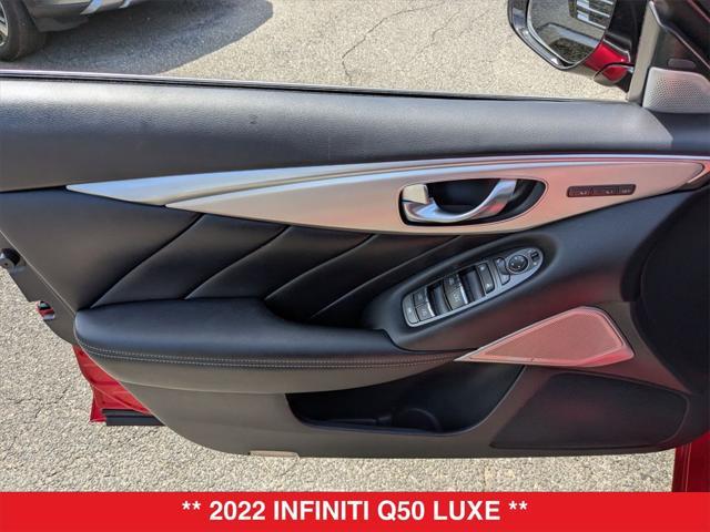used 2022 INFINITI Q50 car, priced at $32,433