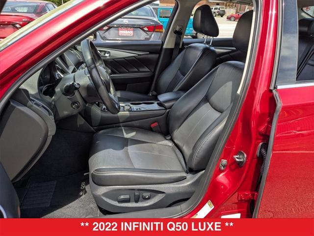 used 2022 INFINITI Q50 car, priced at $32,433