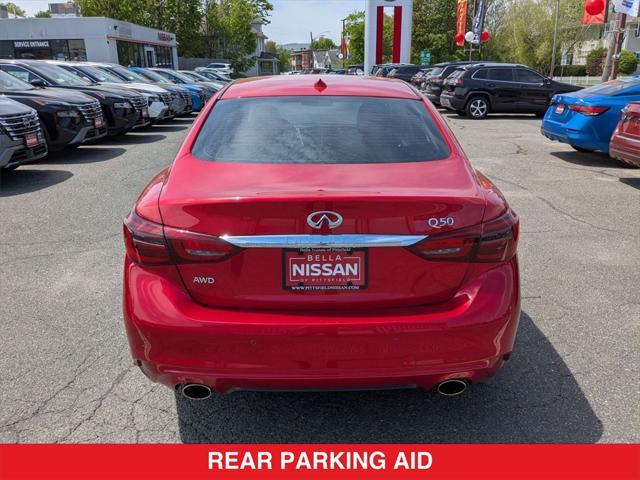 used 2022 INFINITI Q50 car, priced at $32,433
