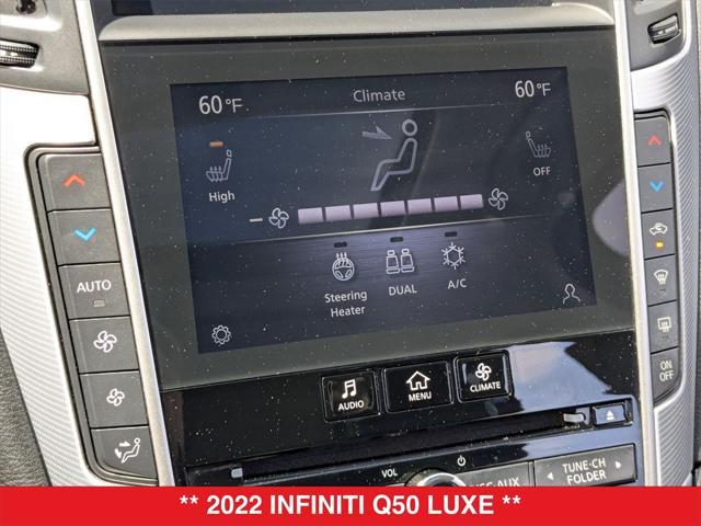 used 2022 INFINITI Q50 car, priced at $32,433