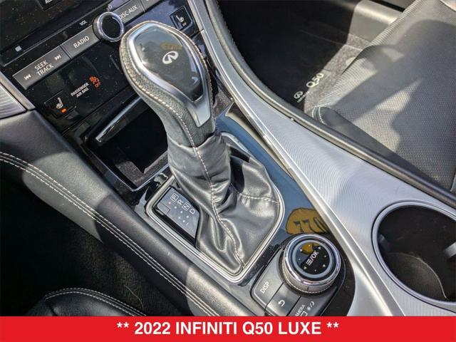 used 2022 INFINITI Q50 car, priced at $32,433