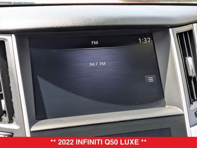 used 2022 INFINITI Q50 car, priced at $32,433