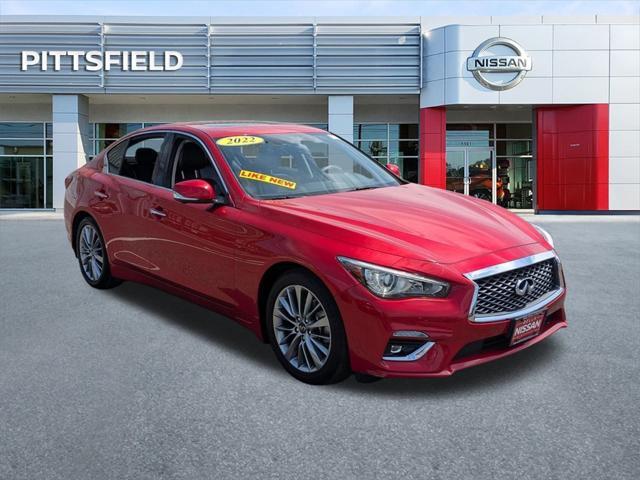 used 2022 INFINITI Q50 car, priced at $32,433