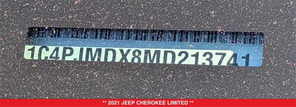 used 2021 Jeep Cherokee car, priced at $24,000