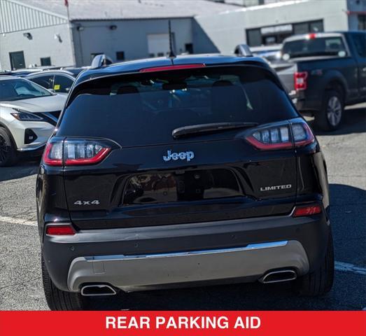 used 2021 Jeep Cherokee car, priced at $24,000