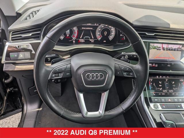 used 2022 Audi Q8 car, priced at $44,408