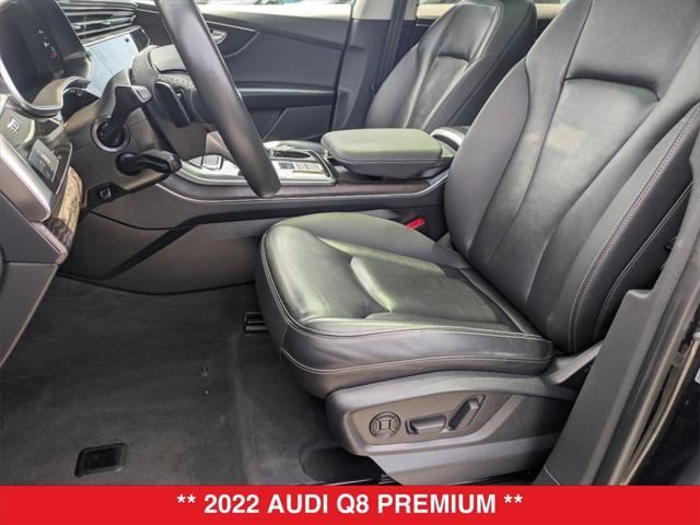 used 2022 Audi Q8 car, priced at $44,408