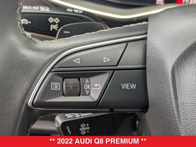 used 2022 Audi Q8 car, priced at $44,408