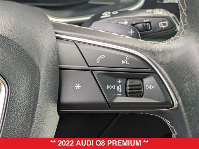 used 2022 Audi Q8 car, priced at $44,408